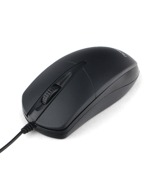 Мышь проводная Гарнизон GM-220XL черный, 1000 dpi, USB, кнопки - 3