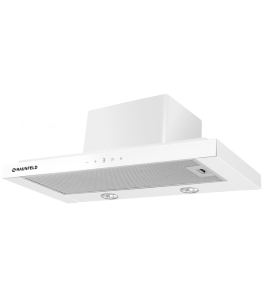 Вытяжка встраиваемая Maunfeld Ouse Touch Glass 60 белый, 60 см, 750 куб. м/ч, 48 дБ