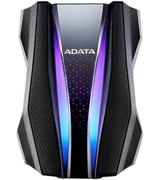 Внешний HDD 2.5' ADATA HD770G, 2TB, USB 3.2 Gen 1 Type-A, 5400 rpm, черный