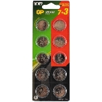 Батарея GP Lithium Cell CR2032-7/3-2CR10 CR2032 (10шт) блистер, фото 1