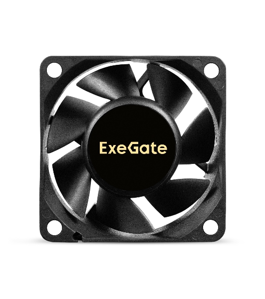 Вентилятор для корпуса ExeGate EX06025S2P-24 черный, 60 мм, 5000 об/мин, 34.5 дБ, 2 pin