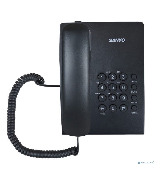 Телефон проводной SANYO RA-S204B черный