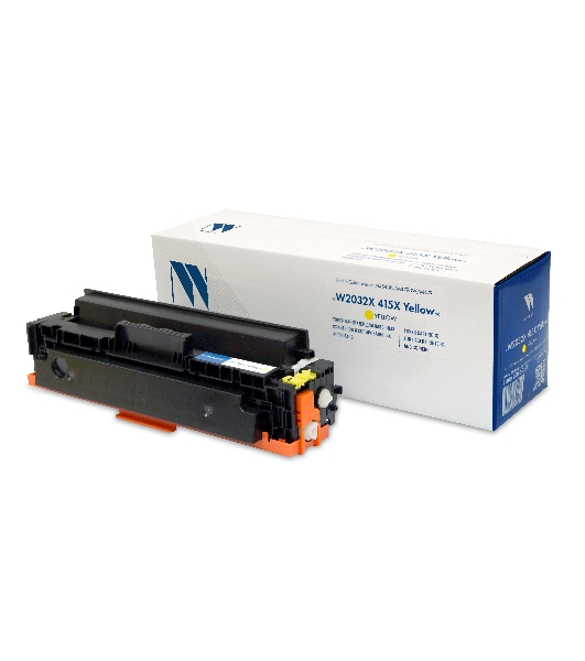 Картридж лазерный NVP совместимый NV-W2032X 415X Yellow (БЕЗ ЧИПА) для HP Color LaserJet M454DN/M479DW/M479 (6000k)