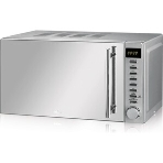 Микроволновая печь BBK 20MWG-733T/BS-M серебристый, 20 л, 700 Вт, переключатели - тактовый механизм, кнопки, фото12