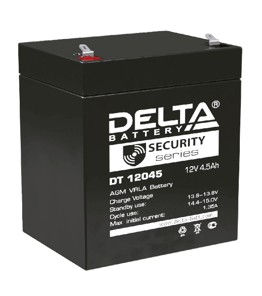 Батарея для ИБП Delta DT 12045 (12V, 4.5Ah)