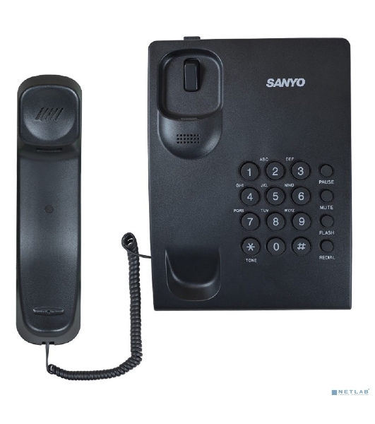 Телефон проводной SANYO RA-S204B черный