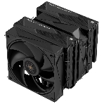 Кулер для процессора Thermalright Royal Pretor 130 черный (4-pin PWM, 158мм, Ni/Cu, 6x6мм, 1x120+1x130мм, 80.45CFM/81.88CFM, 29.4dBA/28.3dBA, 2150PM/1750RPM, S: 1200, 1700, 1851, 2011, 2066, 115X, AM4, AM5, black), фото18