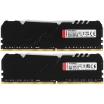 Оперативная память Kingston Fury Beast, DDR4, 16GB (2x8GB), 3200MHz, CL16, DIMM, с радиатором, черный, фото15