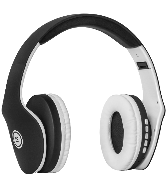 Беспроводные/проводные наушники Defender FreeMotion B525 черный/белый, накладные, Bluetooth + проводной, до 8 ч
