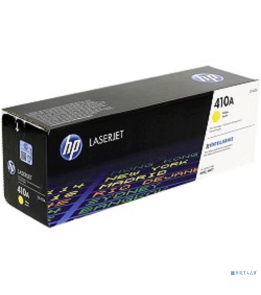Картридж лазерный HP 410A CF412A желтый для LJ Pro M477fdn/M477fdw/M477fnw/M452dn/M452nw 2300 стр.