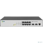 Коммутатор POE управляемый SNR уровня 2 SNR-S2200G-8T-POE, фото 1