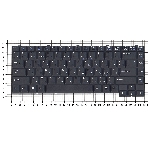 Клавиатура для ноутбука LG LE50 LM60 LM70 LS55 LS70 V1 черная, фото 1