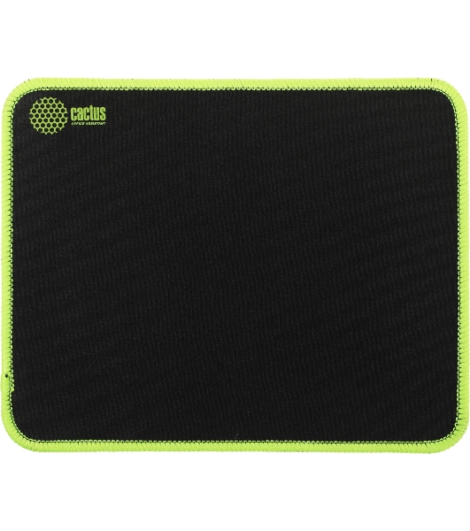 Коврик для мыши Cactus черный 250x200x3мм (CS-MPC-D01S)