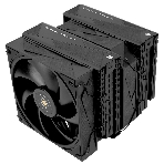 Кулер для процессора Thermalright Royal Pretor 130 черный (4-pin PWM, 158мм, Ni/Cu, 6x6мм, 1x120+1x130мм, 80.45CFM/81.88CFM, 29.4dBA/28.3dBA, 2150PM/1750RPM, S: 1200, 1700, 1851, 2011, 2066, 115X, AM4, AM5, black), фото17