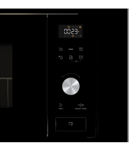 Встраиваемая микроволновая печь GORENJE BMX201AG1BG Электронное управление, черный, объем: 20 л