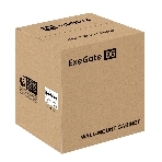 Шкаф телекоммуникационный 10' настенный 9U ExeGate EC-WM-9U.280.G.GREY (10”, 9U, 350x280x420mm (ШхГхВ), передняя дверь закаленное стекло, пыле- и влагозащита IP23, светло-серый RAL 7035), фото 1