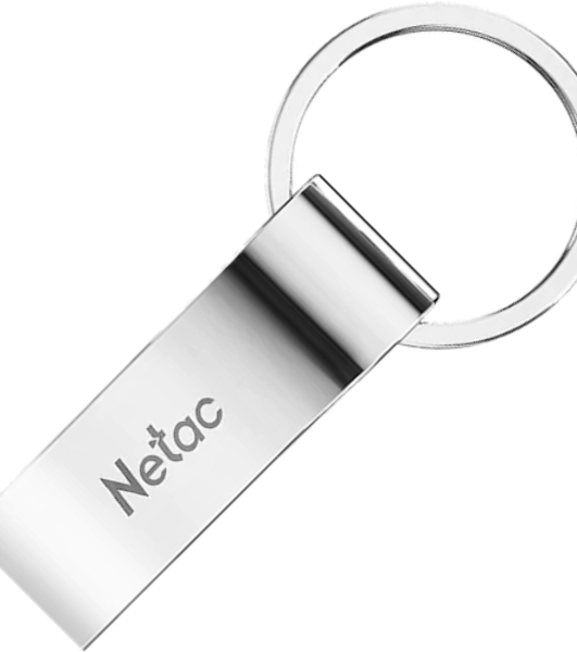 Флешка USB Netac U275 (NT03U275N-064G-20SL), 64Gb, USB 2.0, R/W 50/15, серебристый