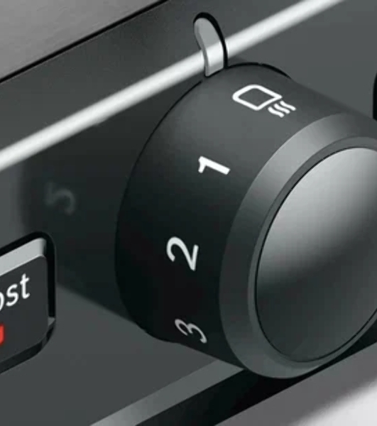Тостер Bosch TAT5P425 нержавеющая сталь, 970 Вт, 2 слота