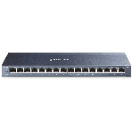 Коммутатор TP-Link TL-SG116 16-портовый гигабитный настольный коммутатор, фото3