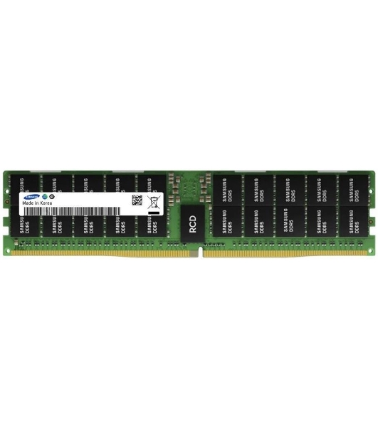 Оперативная память Samsung, DDR5, 64GB (1x64GB), 4800MHz, CL40, ECC, RDIMM, OEM