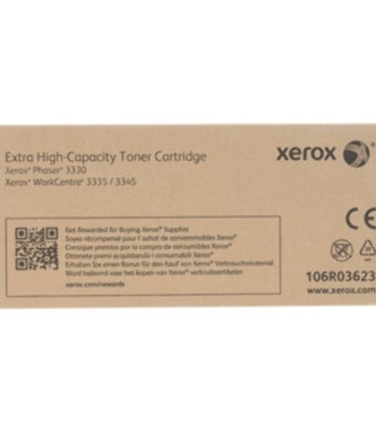 Картридж лазерный Xerox 106R03623 черный для Xerox WC 3330/3335/3345 MFP 15000 стр.(Channels)