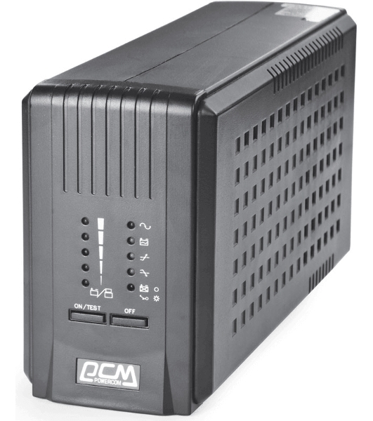 Источник бесперебойного питания Powercom Smart King Pro SPT-700-II 560Вт 700ВА черный