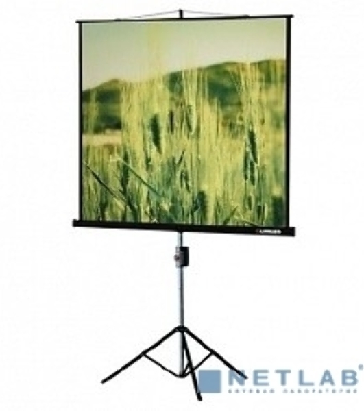 Экран на треноге Lumien 153x153см Master View LMV-100102 1:1 напольный рулонный