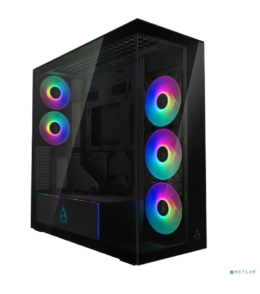 Компьютерный корпус Arctic Cooling ARCTIC Xtender VG (Mirror Black) арт. ACPCC00019A