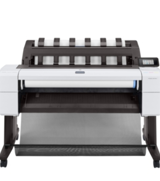 Плоттер струйный HP Designjet T1600 36' (3EK10A), A0, цветной, 914 мм, 2400x1200 dpi, USB, Gigabit Ethernet