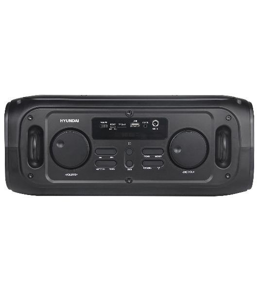 Колонка портативная Hyundai H-PS1030 черный/черный 40 Вт 2.0 BT 10м 3600mAh