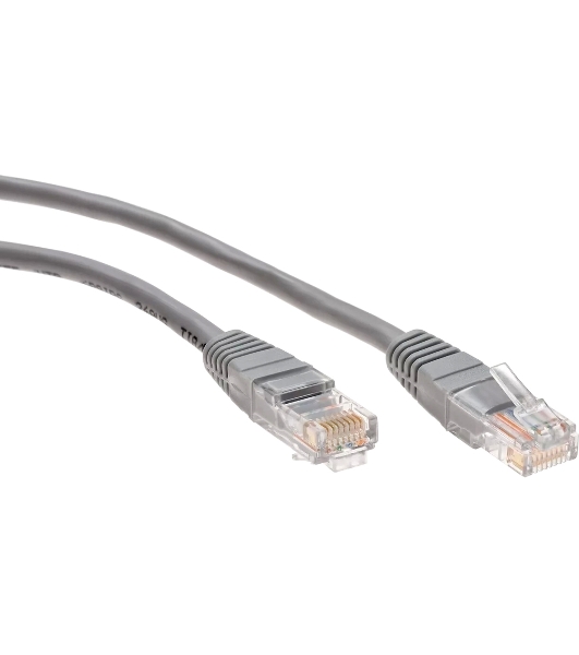 Патчкорд литой 'Telecom' UTP кат.5e 50,0м серый