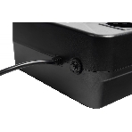 Источник бесперебойного питания SMARTWATT UPS SAFE PRO 1000 черный 1000/600 ВА/Вт, линейно-интерактивный, напольный/настенный, LED индикация, Shuko CEE7/4 - 8 шт. (4 шт. с резервным питанием, 4 шт. - сетевой фильтр), фото4