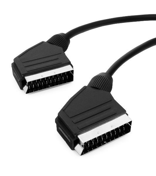 Кабель аудио/видео Gembird CCV-518, SCART/SCART, 21pin, 3м