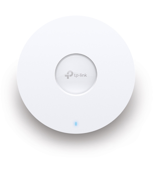 Точка доступа TP-Link 11AX dual-band ceiling access point, up to 1200 Mbit/s at 5 GHz and up to 574 Mbit/s at 2.4 GHz, 1 10/100/1000Mbps LAN port, support PoE 802.3at standard, support BSS coloring, Seamless Roaming, Mesh, Band Steering, Airtime Fairness, MU-MIMO, ma