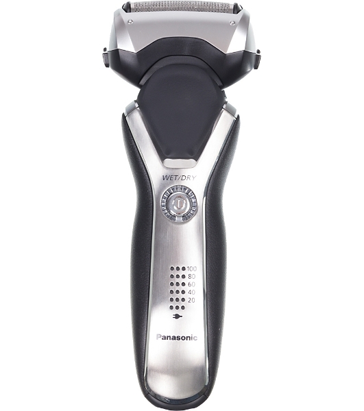 Электробритва сетчатая Panasonic ES-RT77-S520 реж.эл.:3 питан.:аккум. серебристый/черный
