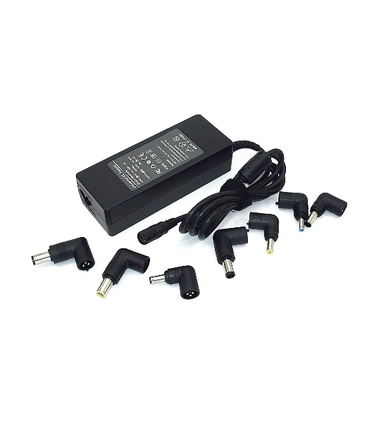 Универсальный блок питания (сетевой адаптер) VBparts VB-075410 для ноутбуков Trust Primo 15-20V 6A (Max) 90W с 7 насадками
