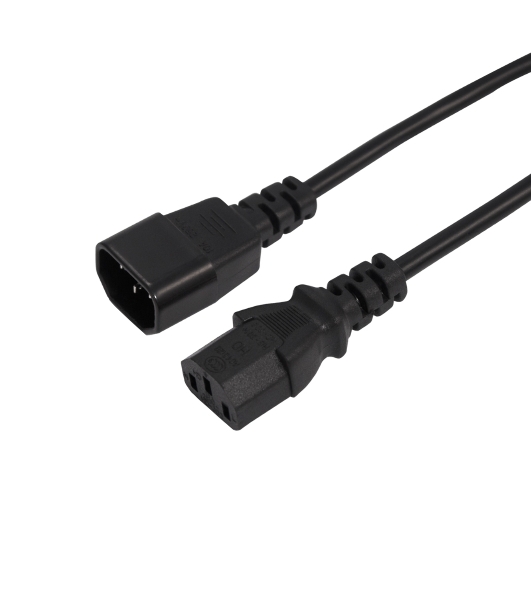 Шнур сетевой Rexant IEC 320 C13 – IEC 320 C14 3x1,0мм², длина 3м