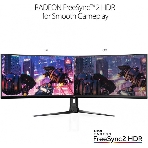 Монитор 49' ASUS ROG Strix XG49VQ VA 3840x1080, 144 Гц, 4 мс, 32:9, 450 кд/м2, 2xHDMI, 1хDP, изогнутый, черный, фото9