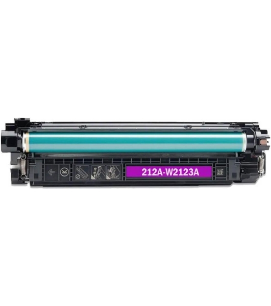 Картридж лазерный G&G 212A GG-W2123A пурпурный (4500 стр.) для HP Color LJ M554/M555/578 Enterprise