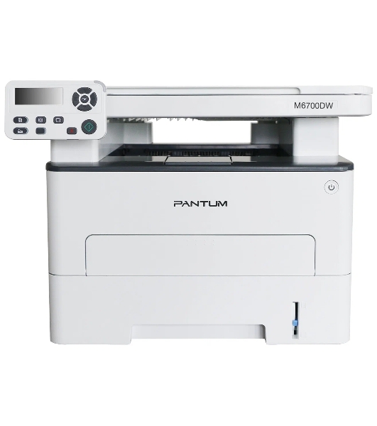 МФУ лазерное Pantum M6700DW, A4, ч/б, печ. до 30 стр/мин., 1200x1200dpi, USB, RJ-45, Wi-Fi, проектная модель