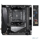 Материнская плата Gigabyte B550I AORUS PRO AX, AM4, AMD B550, 2xDDR4, 4xSATA, 2xM.2, 1xPCIe 4.0 x16, 2xHDMI, 1xDP, 1x 2.5Gb LAN, 1xUSB-C 3.2 Gen 2, 4xUSB-A 3.2 Gen 1, 3x3.5 мм, 7.1, Mini-ITX, фото14