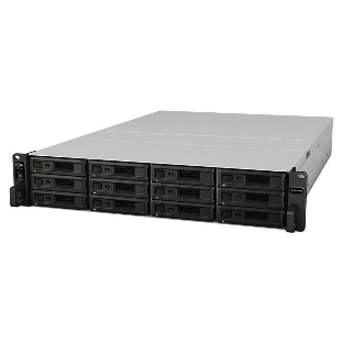 Сетевое хранилище Synology (Rack2U) 6C2,2Ghz/8Gb(64)/RAID0,1,10,5,6/up to12HP HDDs SATA(3,5'or2,5')up to 36 with 2xRX1217(RP)/2xUSB/4xGE/2xPCIe/iSCSI/2xIPcam(up to 75)/2xRPS/no rail/5YW repl RS3617RPxs