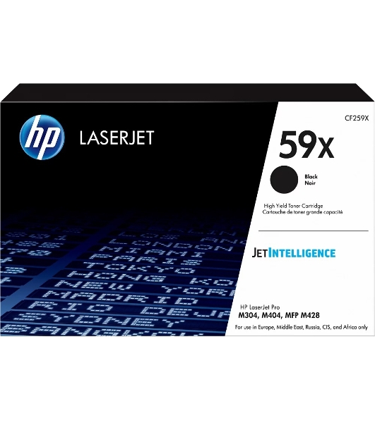 Картридж лазерный HP 59X черный для LJ M304/M404/MFP M428 10000 стр