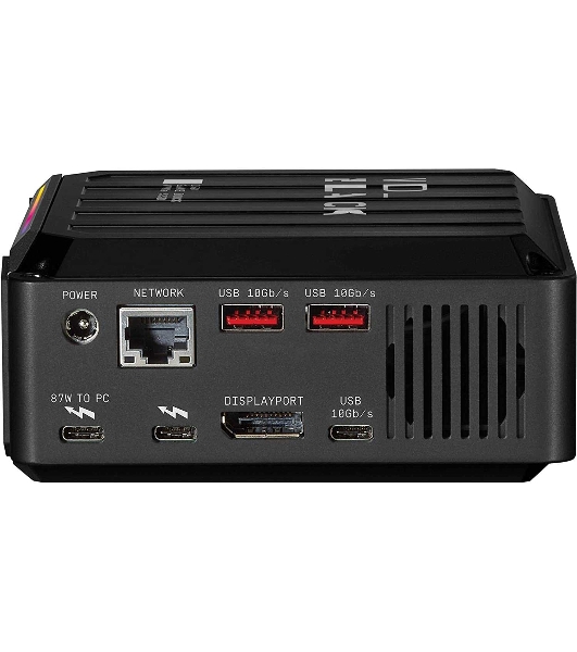 Накопитель SSD WD Thdb3 1Tb WDBA3U0010BBK-EESN D50 Game Dock 1.8' черный USB 3.1 type C