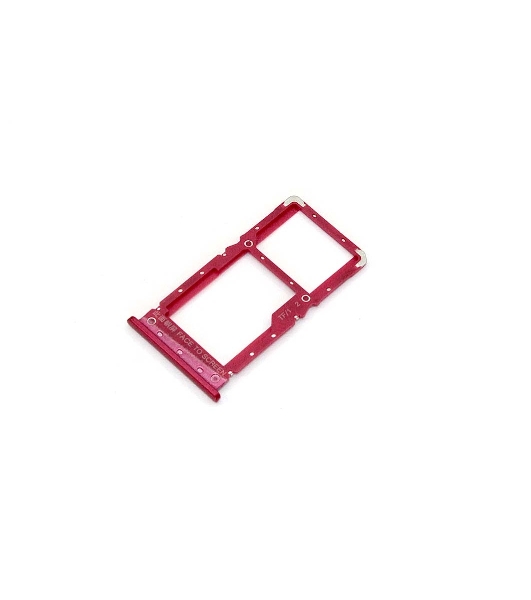 Лоток для SIM-карты Xiaomi Redmi Note 6 красный