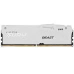 Оперативная память Kingston Fury Beast, DDR5, 16Gb (1x16 GB), 6000 MHz, CL30, радиатор, RGB, белый, фото9
