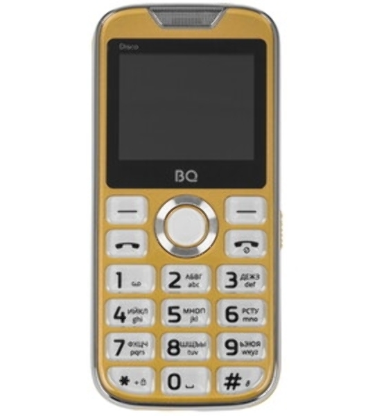 Мобильный телефон BQ 2005 Disco золотистый