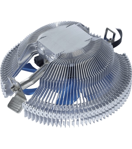Кулер для процессора AeroCool/Formula Verkho I серебристый, 80 мм, алюминий, 2500 об/мин, 29.7 дБ, 4 pin, 90 Вт, 45 мм
