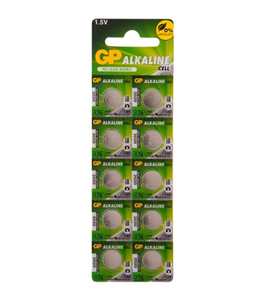 Батарейка GP A76-B/(2)C10 (10 шт. в уп-ке)