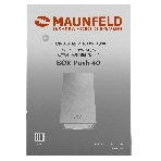 Вытяжка пристенная островная Maunfeld Box Push 40 черный, 40 см, 1000 куб. м/ч, 60 дБ, фото19